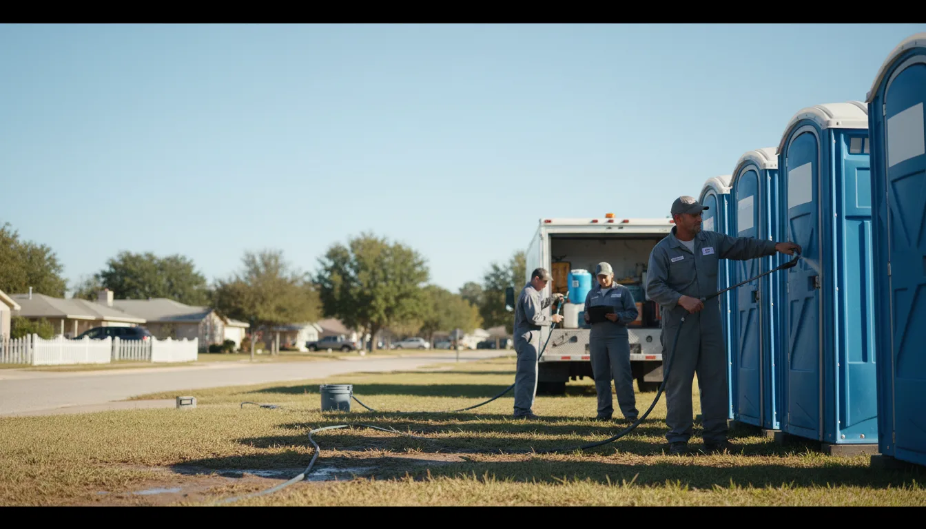 Long-Term Portable Toilet Rental in Lucas, KS near me